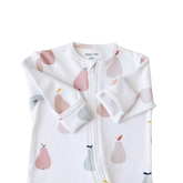 Mama Yoyo İnterlok Armut Desenli %100 Organik Pamuk Tulum